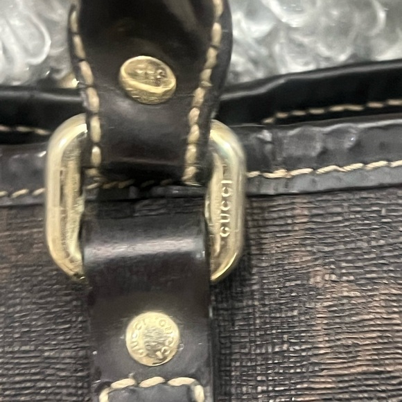 GUCCI GG Plus Monogram Joy Tote Dark Brown - Picture 6 of 16